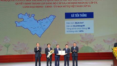 Hy vọng mới tại xã Tiến Thắng