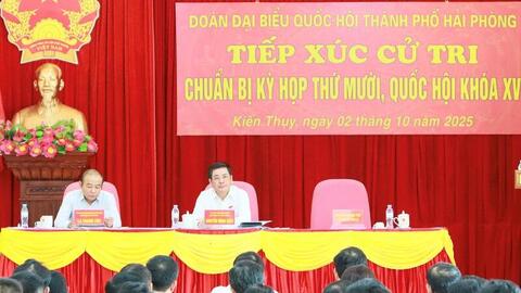 Bộ trưởng Nguyễn Hồng Diên: Hải Phòng cần hướng đến mô hình phát triển nhanh - xanh - bền vững