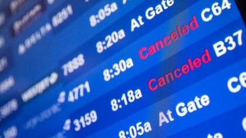 Đầu năm 2022, hơn 4.000 chuyến bay bị hủy trên khắp thế giới