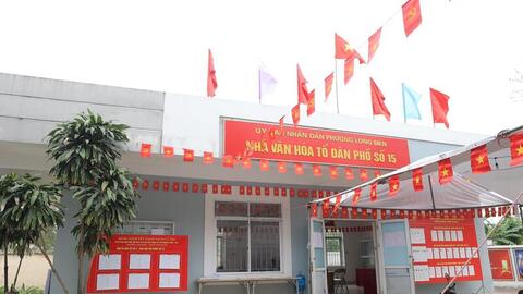 Chùm ảnh: Phường Long Biên trước ngày bầu cử