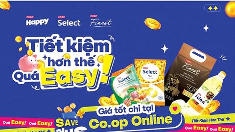 Saigon Co.op nâng cấp trải nghiệm mua sắm trực tuyến 