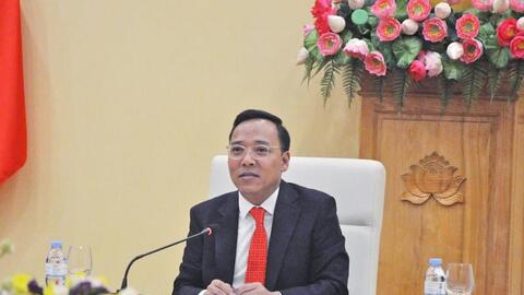Thứ trưởng Nguyễn Hoàng Long làm việc với Tập đoàn NOVATEK về LNG