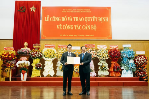 NSND Quốc Hưng được bổ nhiệm làm Giám đốc Nhạc viện TP.HCM