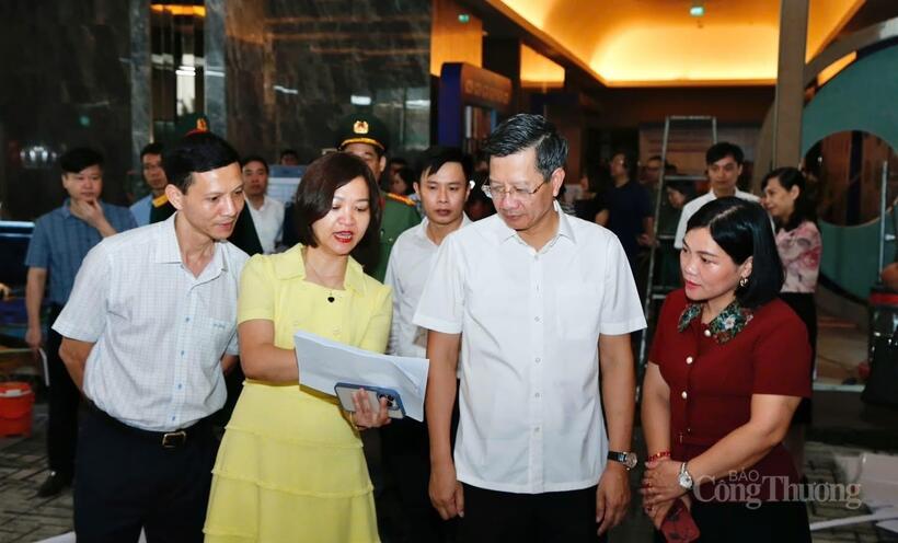 Lãnh đạo TP. Hải Phòng kiểm tra công tác an ninh tại các khu diễn ra sự kiện