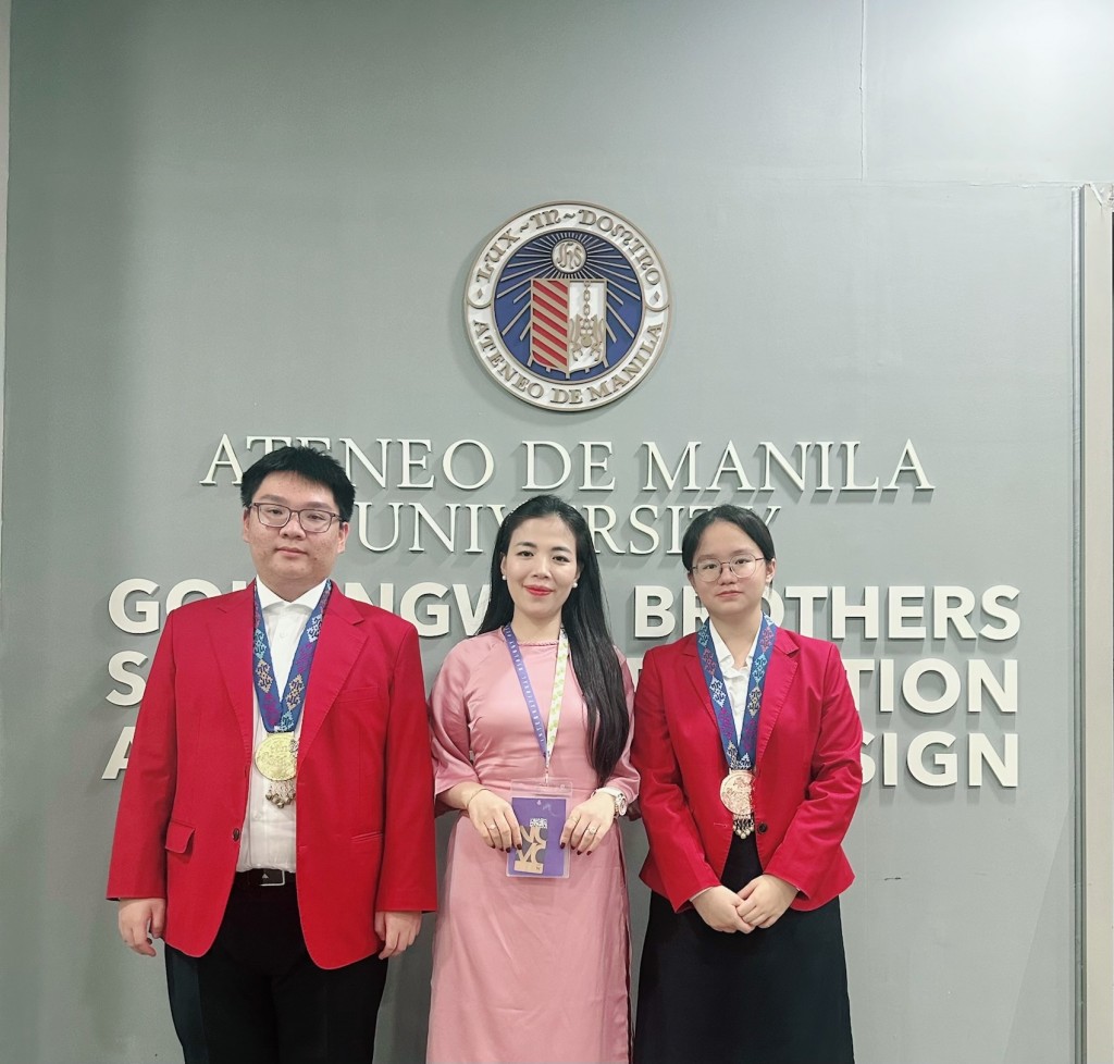 Huy chương Vàng danh giá của học sinh Hà Nội trên đấu trường quốc tế