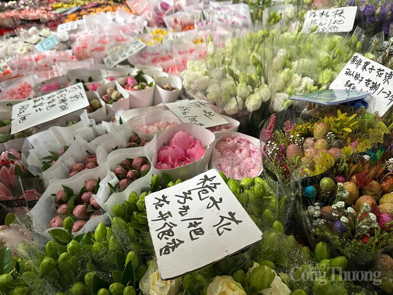 Chợ hoa Đẩu Nam hiện nay có với hơn 1.000 giống hoa khác nhau. 80% hoa cắt tươi của tỉnh Vân Nam và các quốc gia, tỉnh thành lân cận được giao dịch tại đây.