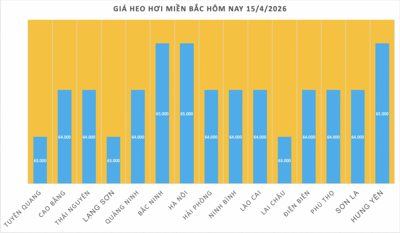Giá heo hơi hôm nay 15/4/2026: Tăng rải rác trên cả 3 miền - 1