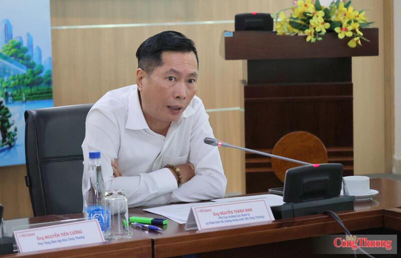 Ông Nguyễn Thành Nam, Phó Cục trưởng Cục Quản lý và Phát triển thị trường trong nước (Bộ Công Thương).