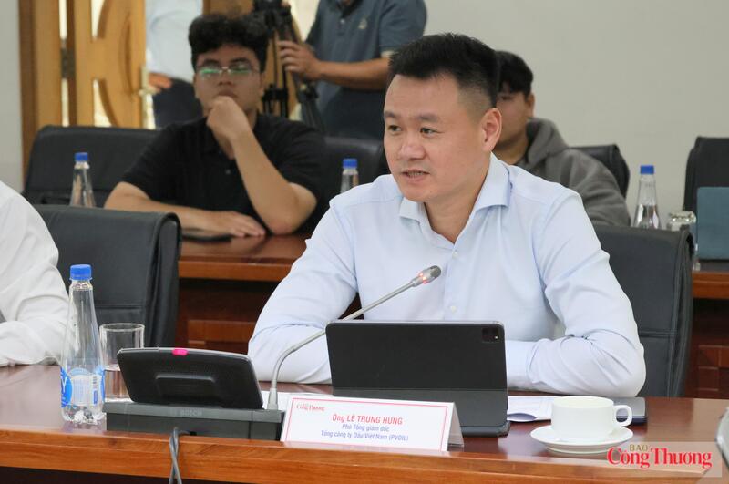Ông Lê Trung Hưng, Phó Tổng Giám đốc PVOIL.