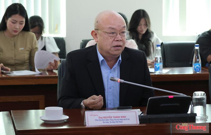 Ông Nguyễn Thanh Bình, Phó Chủ tịch kiêm Tổng Thư ký Hiệp hội Ô tô, Xe máy, Xe đạp Việt Nam.