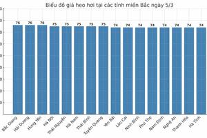 Giá heo hơi hôm nay 5/3: Vẫn ở mức cao
