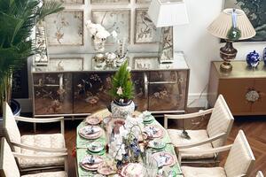 Mang phong cách Chinoiserie vào ngôi nhà Việt hiện đại