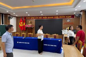 Đảm bảo cơ sở vật chất tại các điểm thi tốt nghiệp THPT 2025