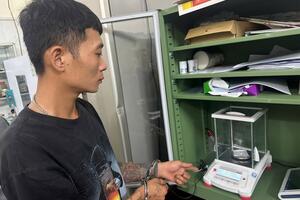 Cao Bằng: Bắt quả tang đối tượng tàng trữ chất ma túy tại xã Bạch Đằng