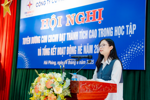PPC tuyên dương con CBCNV đạt thành tích học tập xuất sắc năm 2025