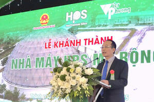 Thành phố Huế: Khánh thành nhà máy chế biến cát chất lượng cao