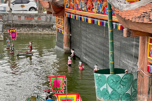 Gìn giữ nghề múa rối nước Đào Thục trong kỷ nguyên số