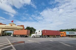 Hội nghị hợp tác thương mại biên giới Việt Nam - Lào diễn ra chiều 7/11