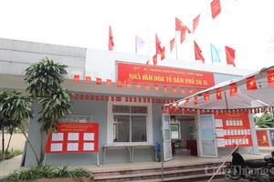 Chùm ảnh: Phường Long Biên trước ngày bầu cử