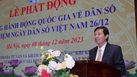 Phát động tháng hành động quốc gia về dân số