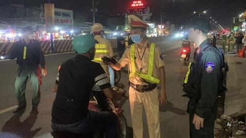 Hàng trăm trường hợp lỗi vi phạm nồng độ cồn trong dịp Tết