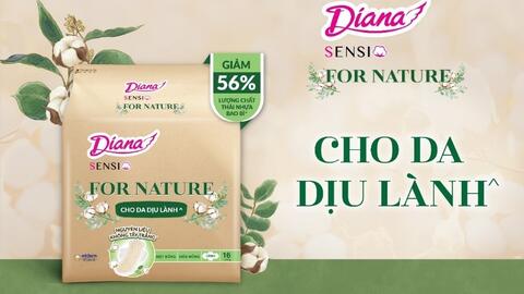 Diana Unicharm ra mắt Diana Sensi For Nature phiên bản giới hạn