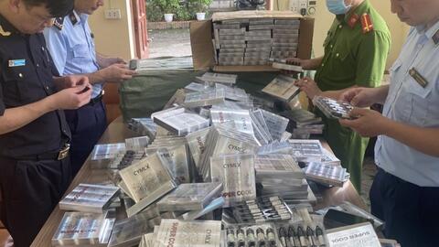 Quảng Ninh: Thu giữ trên 5.000 sản phẩm thuốc lá điện tử