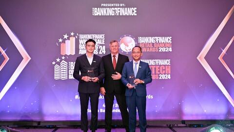 Nam A Bank tiếp tục nhận giải thưởng uy tín quốc tế