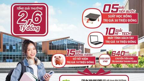 Agribank chi 2,6 tỷ đồng dành tặng tân sinh viên năm 2024