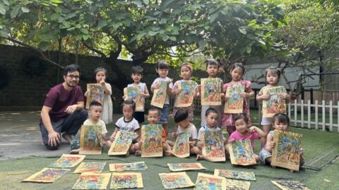 “Phù phép” viên đá, thân gỗ thành sản phẩm nghệ thuật độc đáo