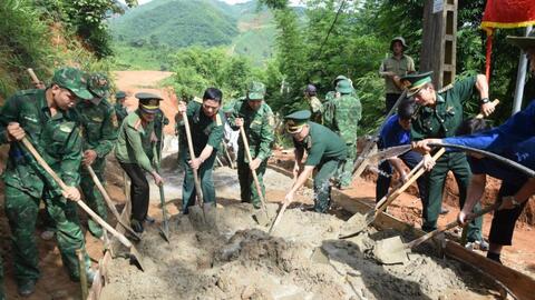 Chiến dịch "Hành quân xanh” năm 2024 cùng bộ đội biên phòng Sơn La