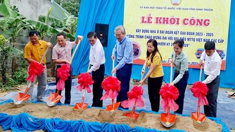 Ninh Thuận phấn đấu xây 500 căn nhà mới cho người nghèo, cận nghèo