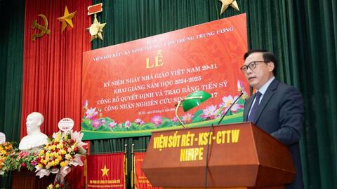 Viện Sốt rét - Ký sinh trùng - Côn trùng Trung ương: Đào tạo 170 tiến sĩ cho ngành Y tế