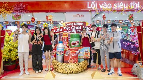 Hơn 70.000 gia đình Việt cùng Nestlé “cầu Tết chất lượng” trong tay