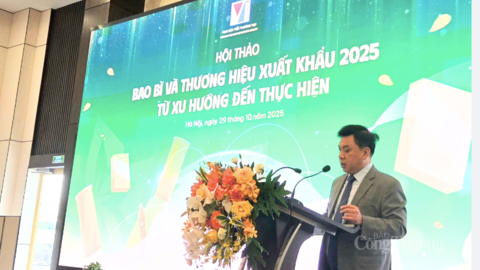 Cục Xúc tiến thương mại tổ chức hội thảo 'Bao bì và thương hiệu xuất khẩu 2025 - Từ xu hướng đến thực hiện'