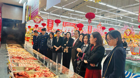 Kiểm tra công tác bình ổn thị trường tết Bính Ngọ 2026 tại Bắc Ninh