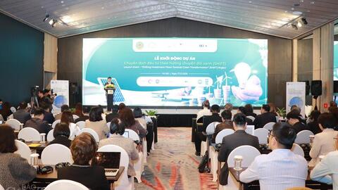 Khởi động dự án ‘Chuyển dịch đầu tư theo hướng chuyển đổi xanh’