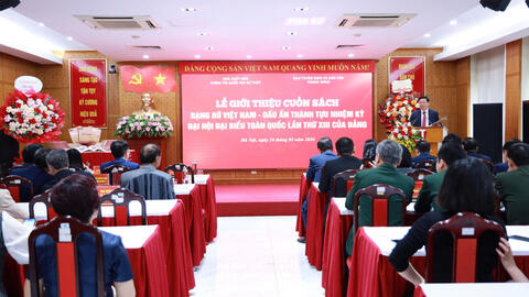 Ra mắt cuốn sách về dấu ấn thành tựu nhiệm kỳ Đại hội XIII của Đảng