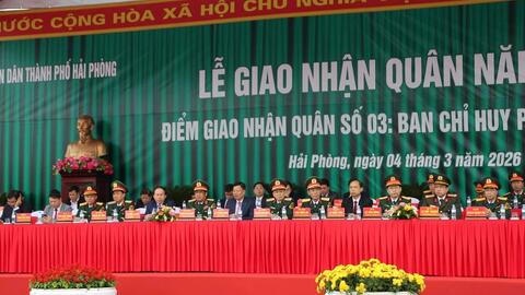 Hải Phòng tăng cường chính sách hậu phương quân đội giao nhận quân