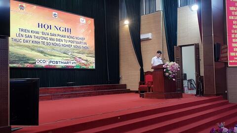 Bưu điện tỉnh Lào Cai xúc tiến tiêu thụ quýt Mường Khương