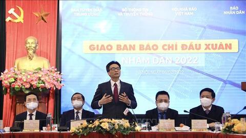 Báo chí cần tiếp tục làm tốt nhiệm vụ thông tin, tuyên truyền về phòng, chống dịch