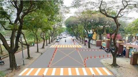 Nâng cao mức độ an toàn giao thông trước cổng trường học