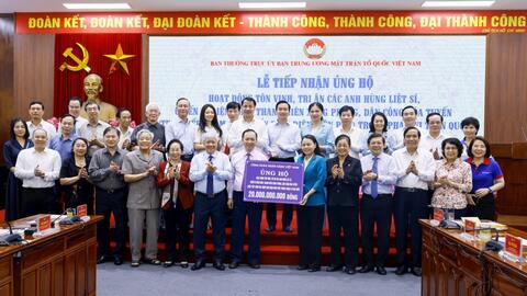 Nghĩa cử cao đẹp tri ân người tham gia chiến dịch Điện Biên Phủ