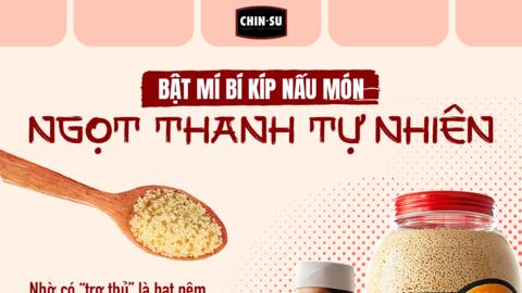 Nấu món ngọt thanh không khó nhờ có bí kíp đặc biệt