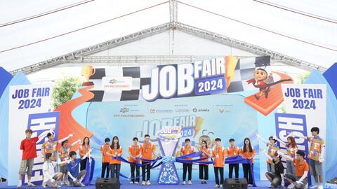 “Săn” việc cùng sinh viên FPT Polytechnic tại ngày hội “Job Fair 2024”