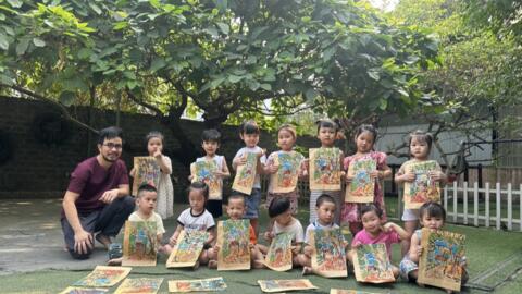 “Phù phép” viên đá, thân gỗ thành sản phẩm nghệ thuật độc đáo