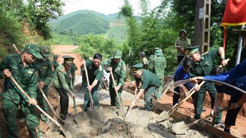 Chiến dịch "Hành quân xanh” năm 2024 cùng bộ đội biên phòng Sơn La