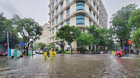 Hà Nội chủ động ứng phó với diễn biến của bão số 3 YAGI