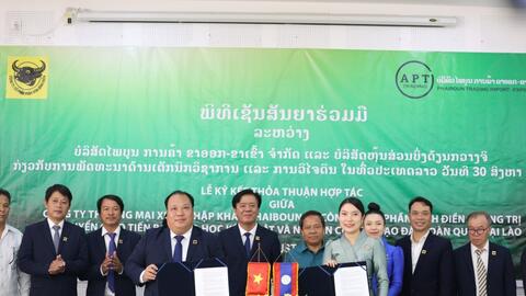 Bình Điền đồng hành cùng nhà nông Lào