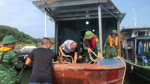 Quảng Ninh ngừng cấp phép tàu để tránh siêu bão Yagi